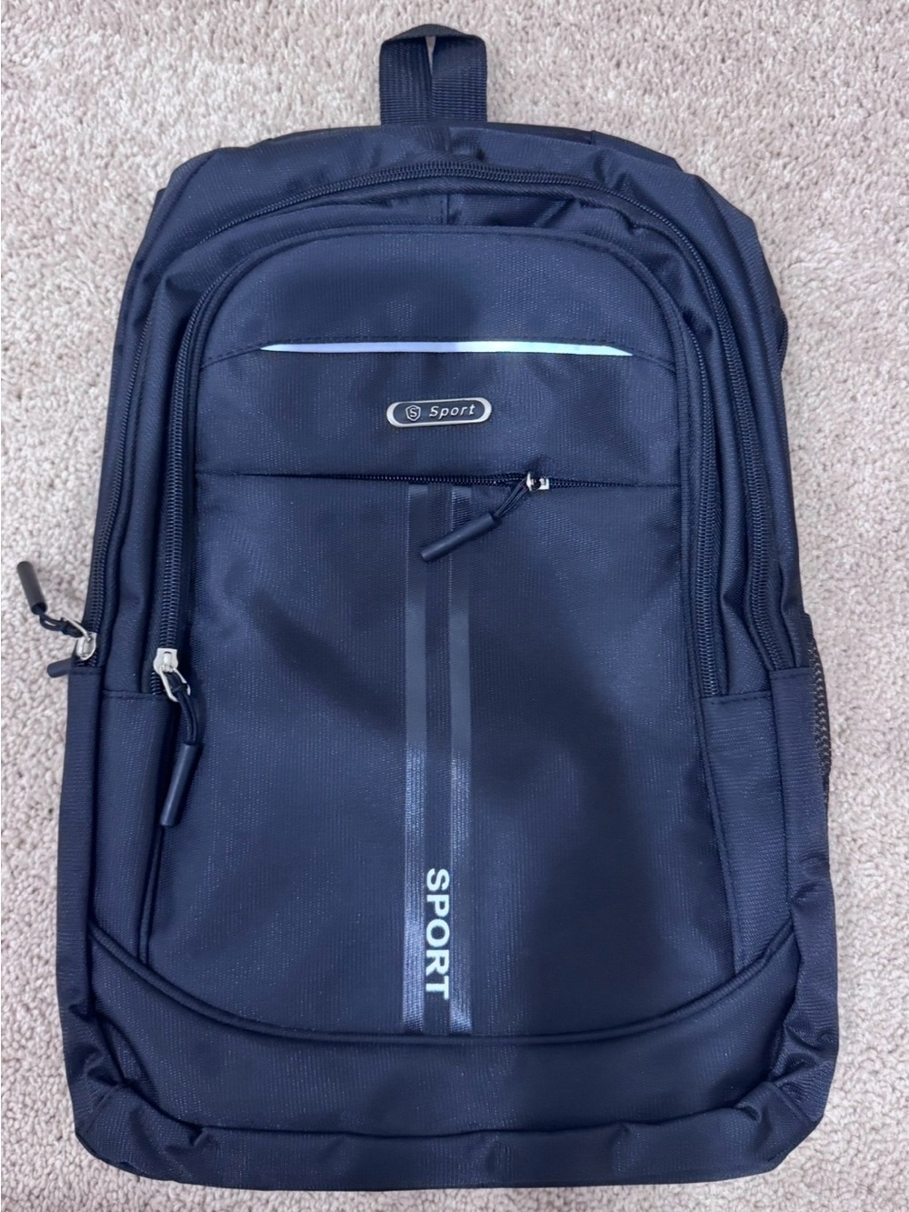 Brand new never used, black backpack! - Picture 4 of 12